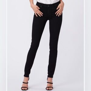 Paige black verdugo ultra skinny jeans size 28